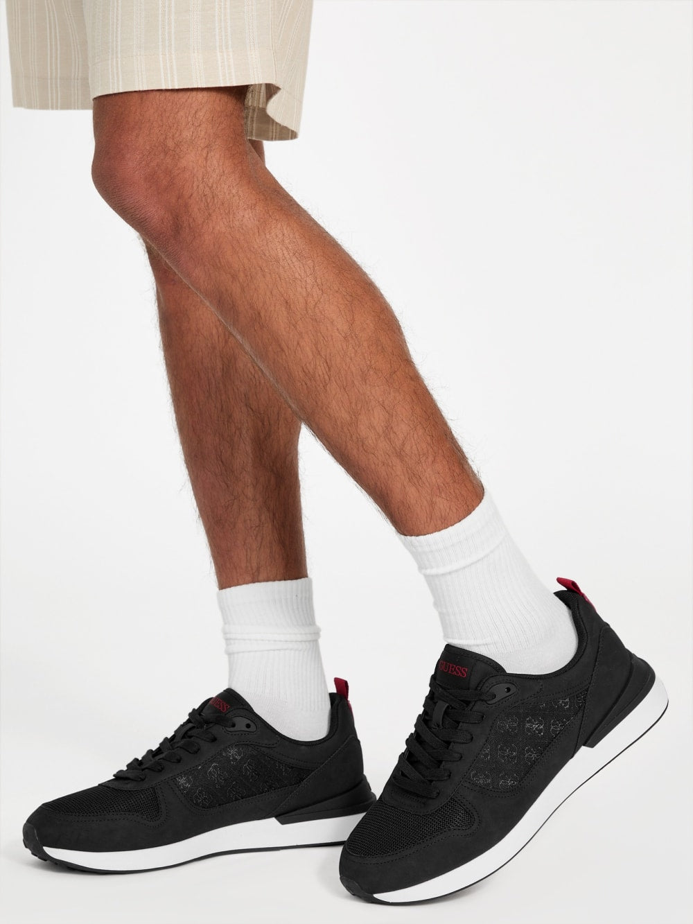 Olivos Quattro G Faux-Suede Sneakers - Guess