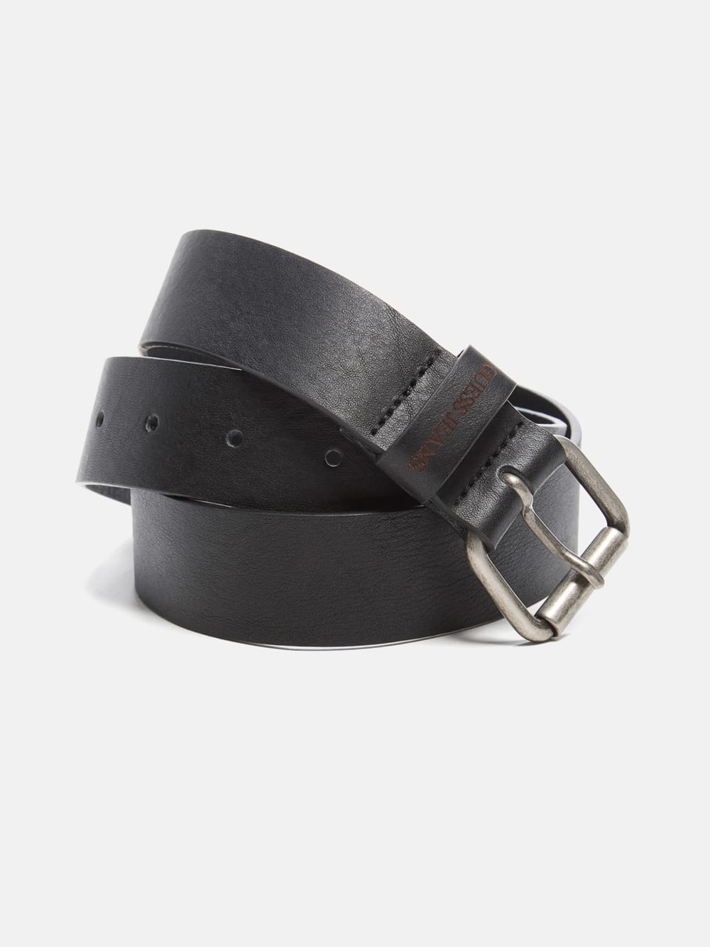 Hammered Leather Belt - Guess