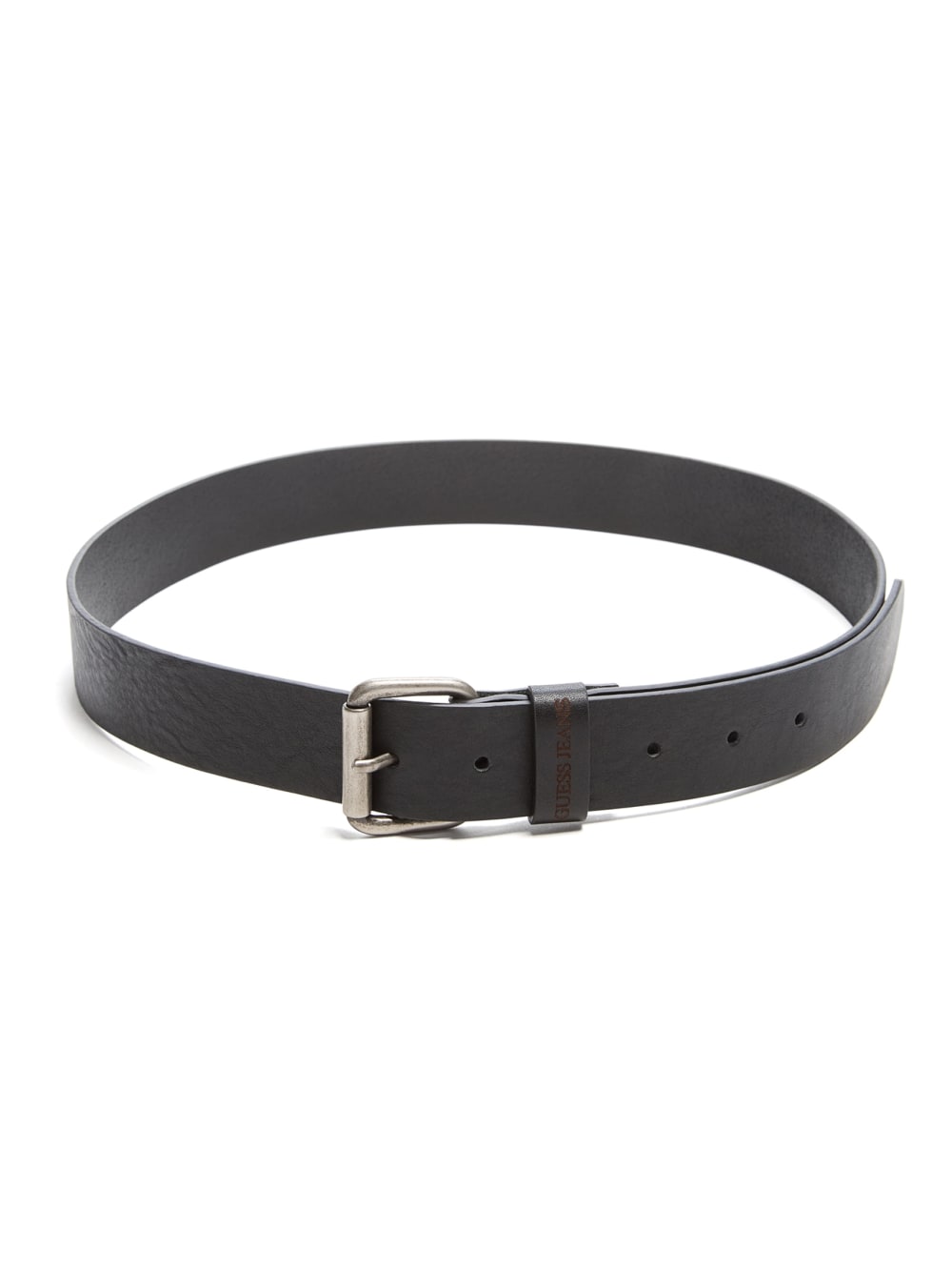 Hammered Leather Belt - Guess