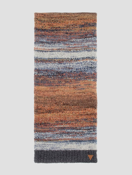 Wool-Blend Space-Dye Scarf - Guess