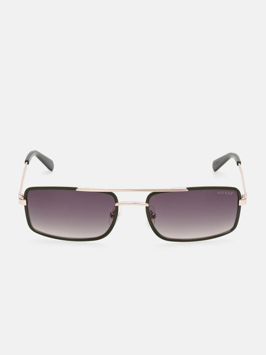 Narrow Aviator Sunglasses - Guess