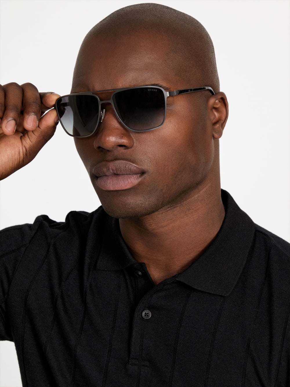 Metal Aviator Sunglasses - Guess