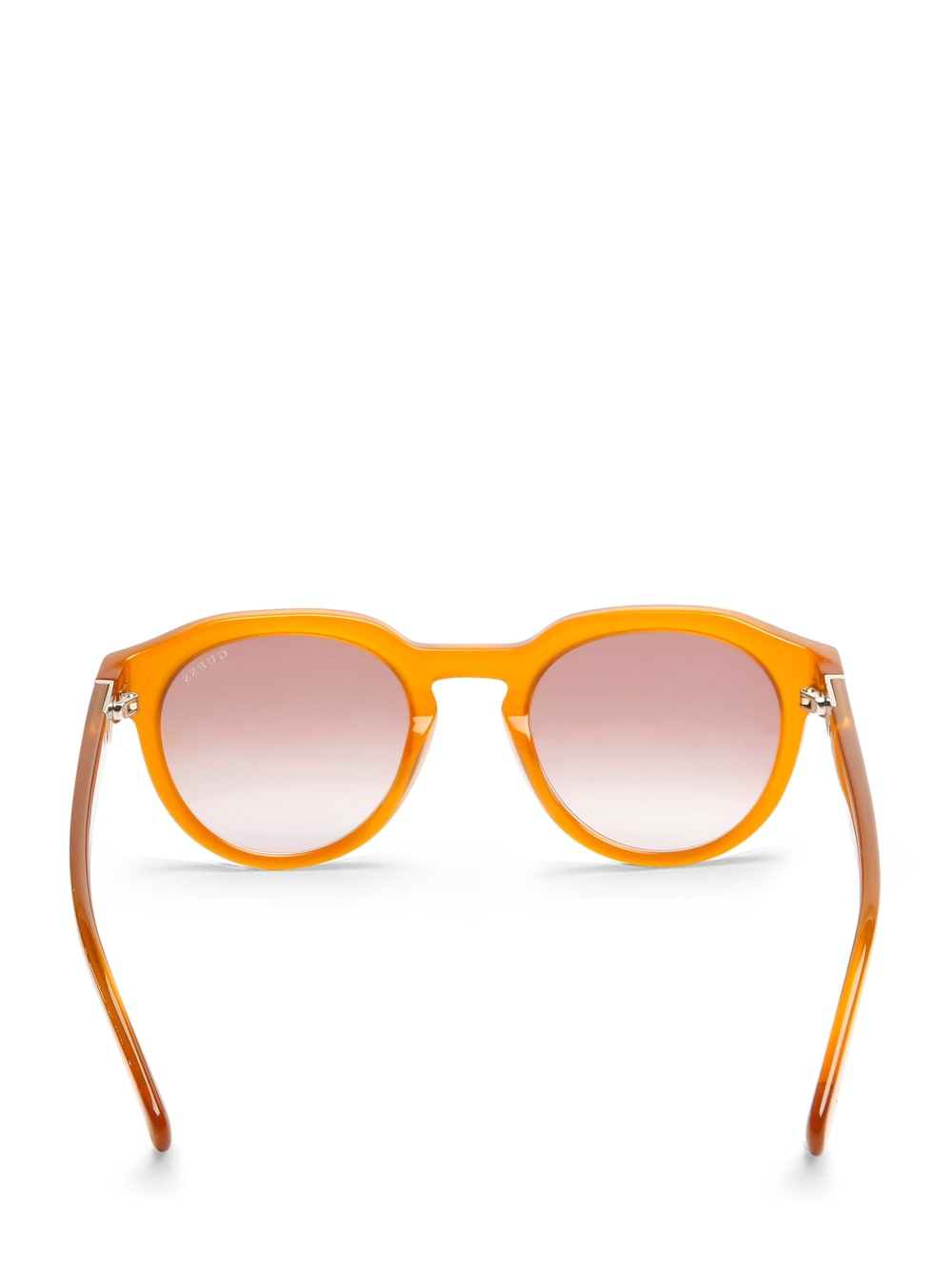Oversized Round Plastic Sunglasses - Guess