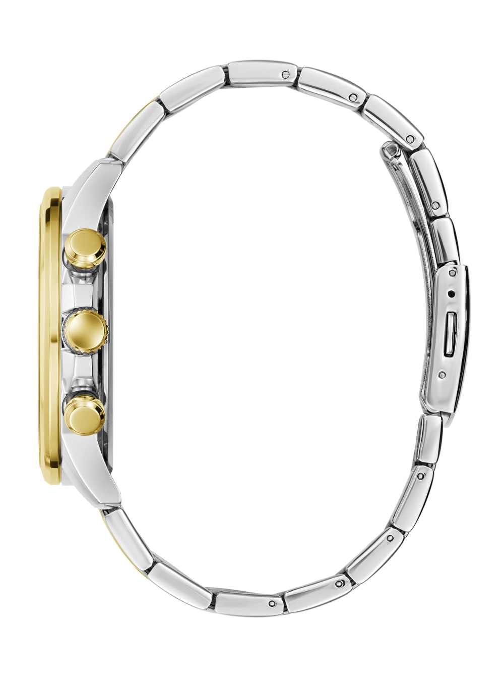 Multi-Tone and Green Multifunction Watch - Guess