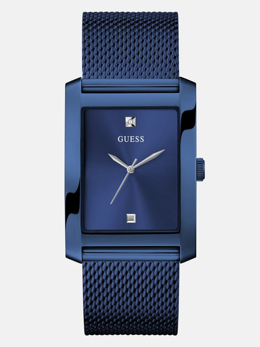 Blue Mesh Analog Watch - Guess
