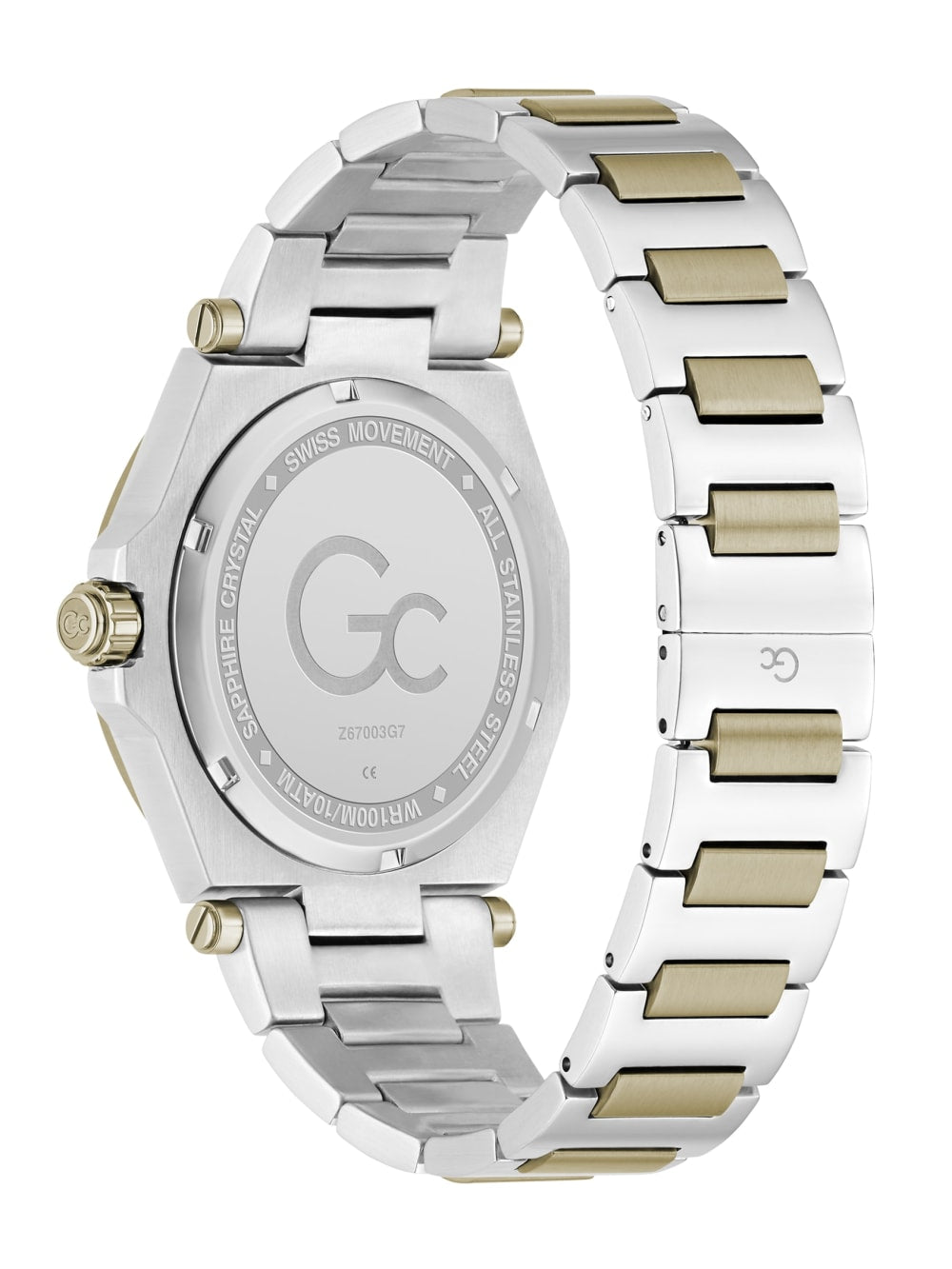 Gc Two-Tone Multifunctional Watch - Guess