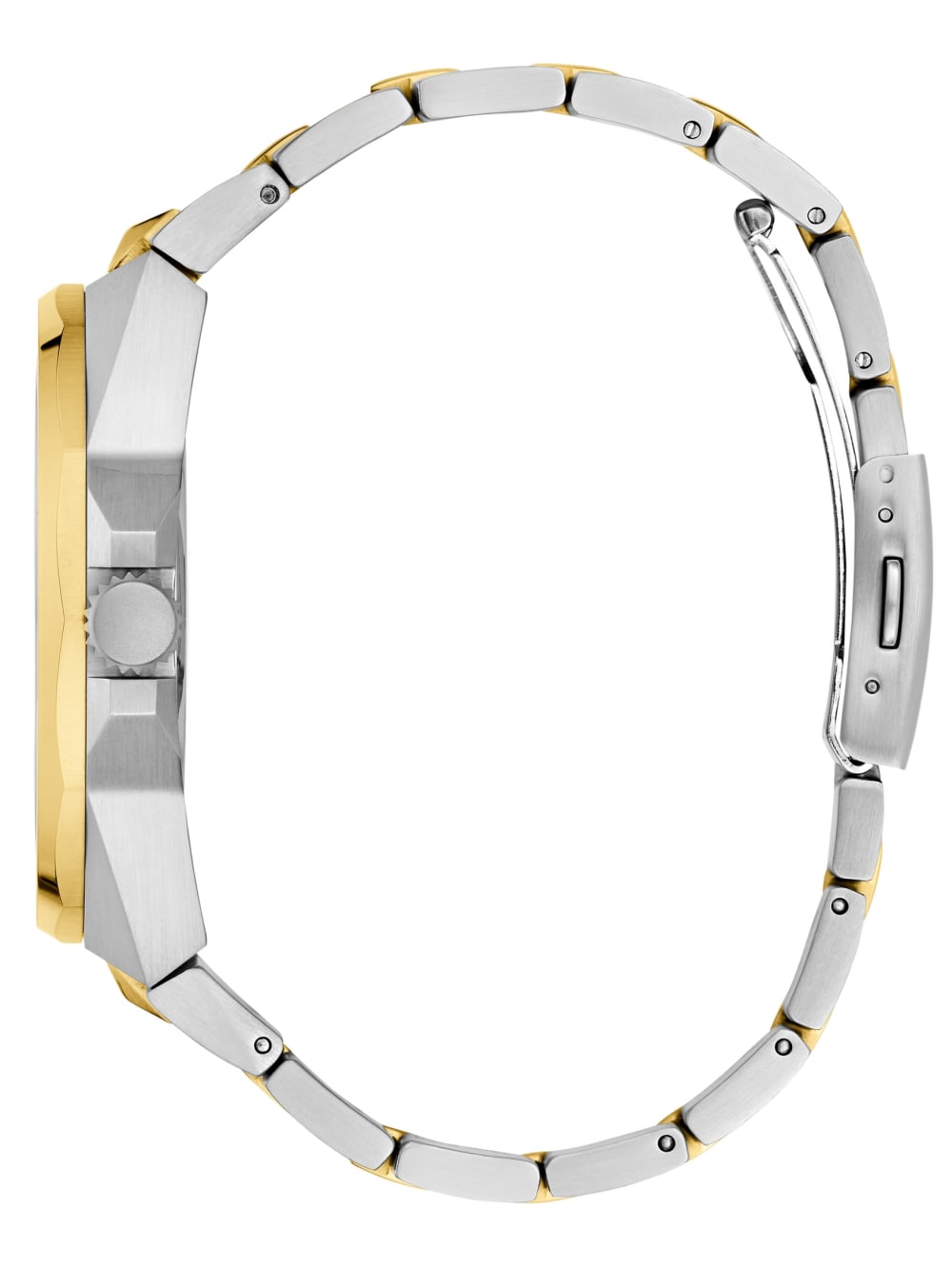 Multi-Tone and Green Multifunction Watch - Guess