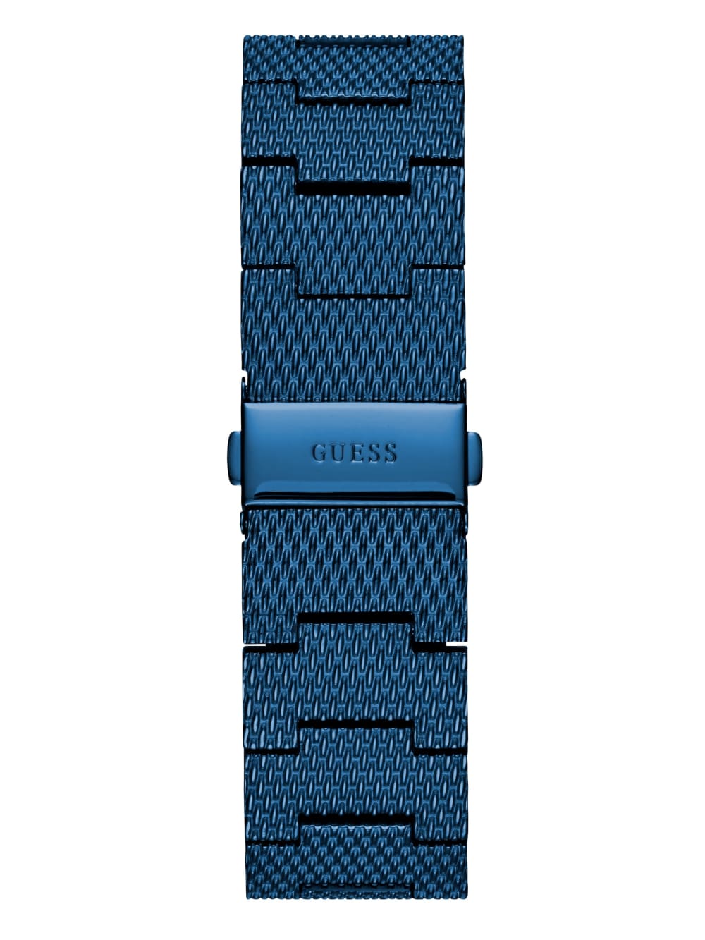 Blue Diamond Rectangular Watch - Guess