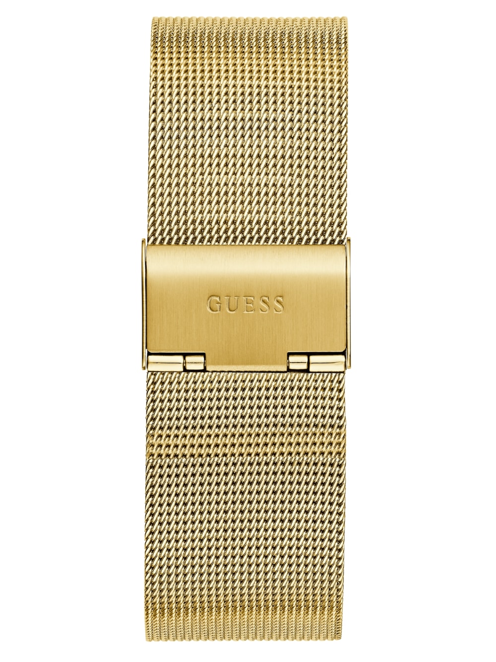 Gold-Tone Mesh Analog Watch - Guess