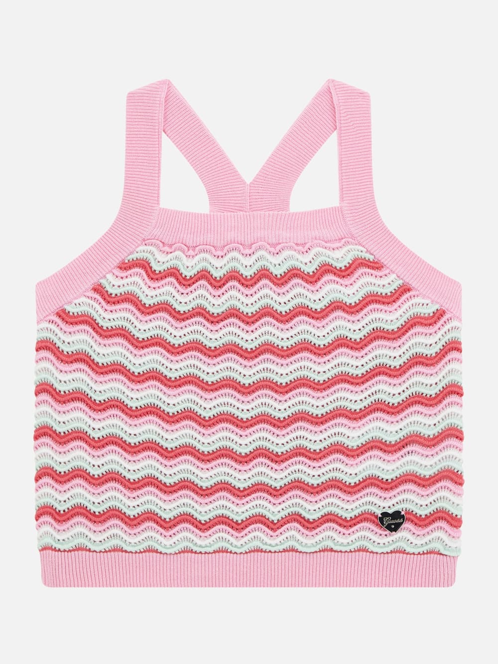 Eco Sweater Halter Tank Top (7-16) - Guess