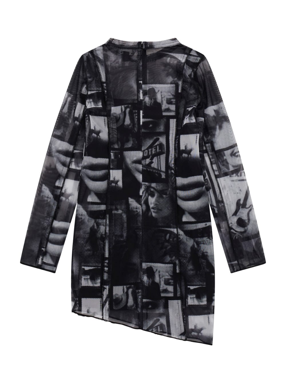 Printed Mesh Dress (7-16) - Guess