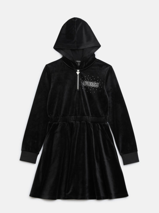 Velour Dress (7-14) - Guess