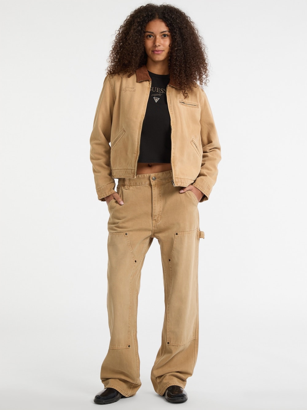 GUESS Originals Cropped Workwear Jacket - Guess