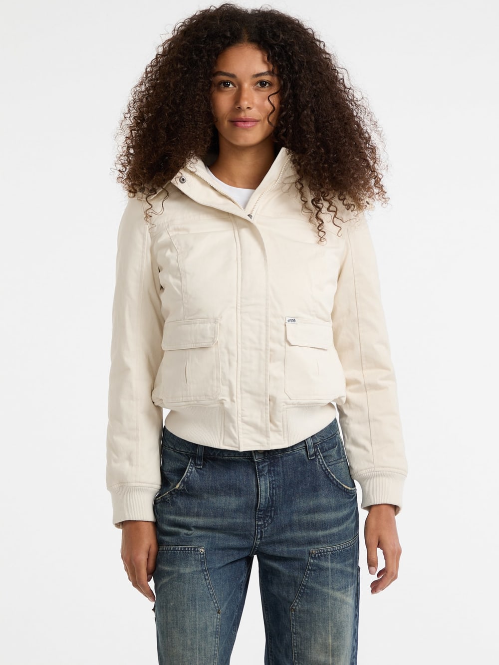 GUESS Originals Eco Faux-Fur Hooded Parka - Guess