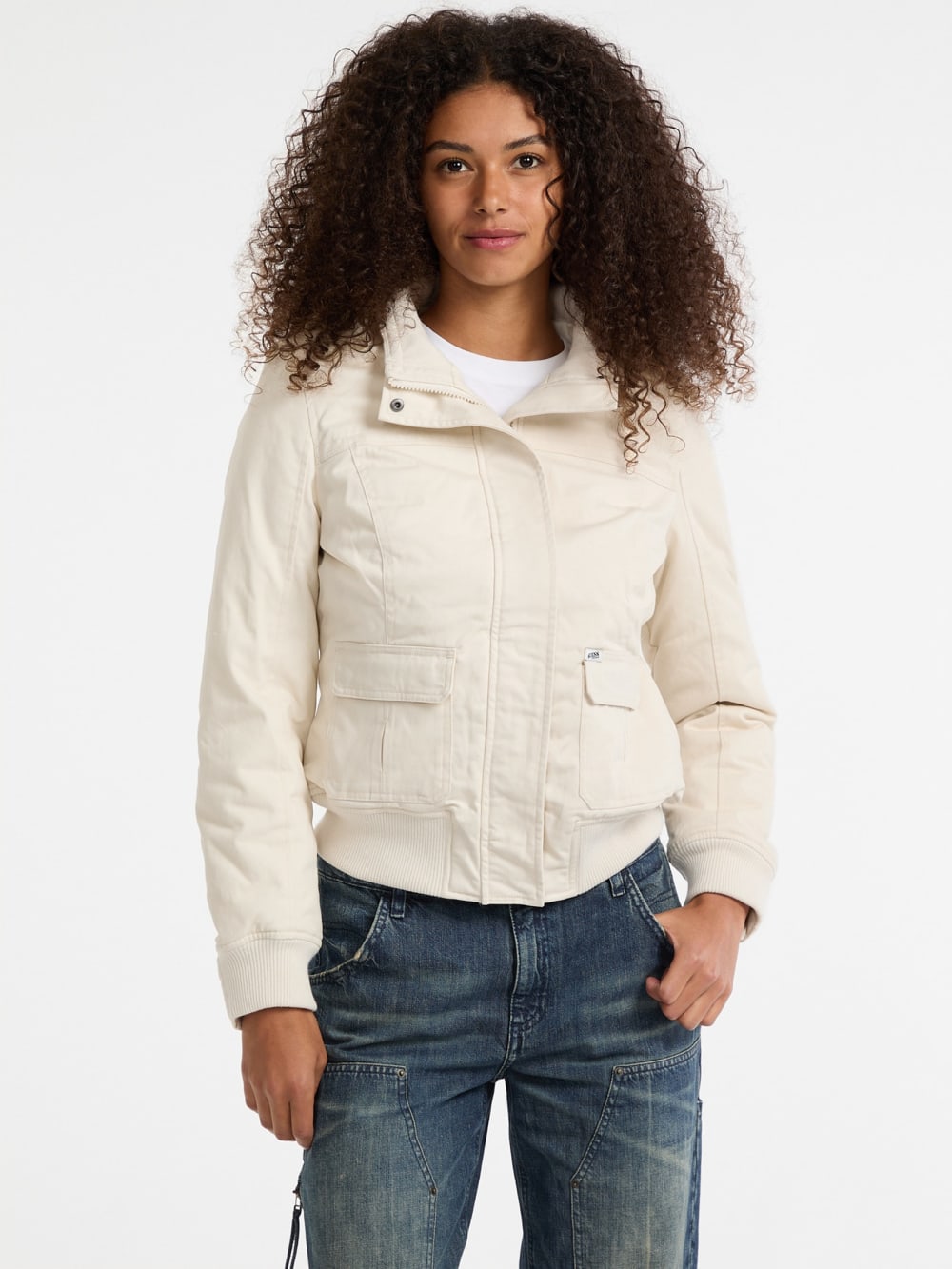 GUESS Originals Eco Faux-Fur Hooded Parka - Guess