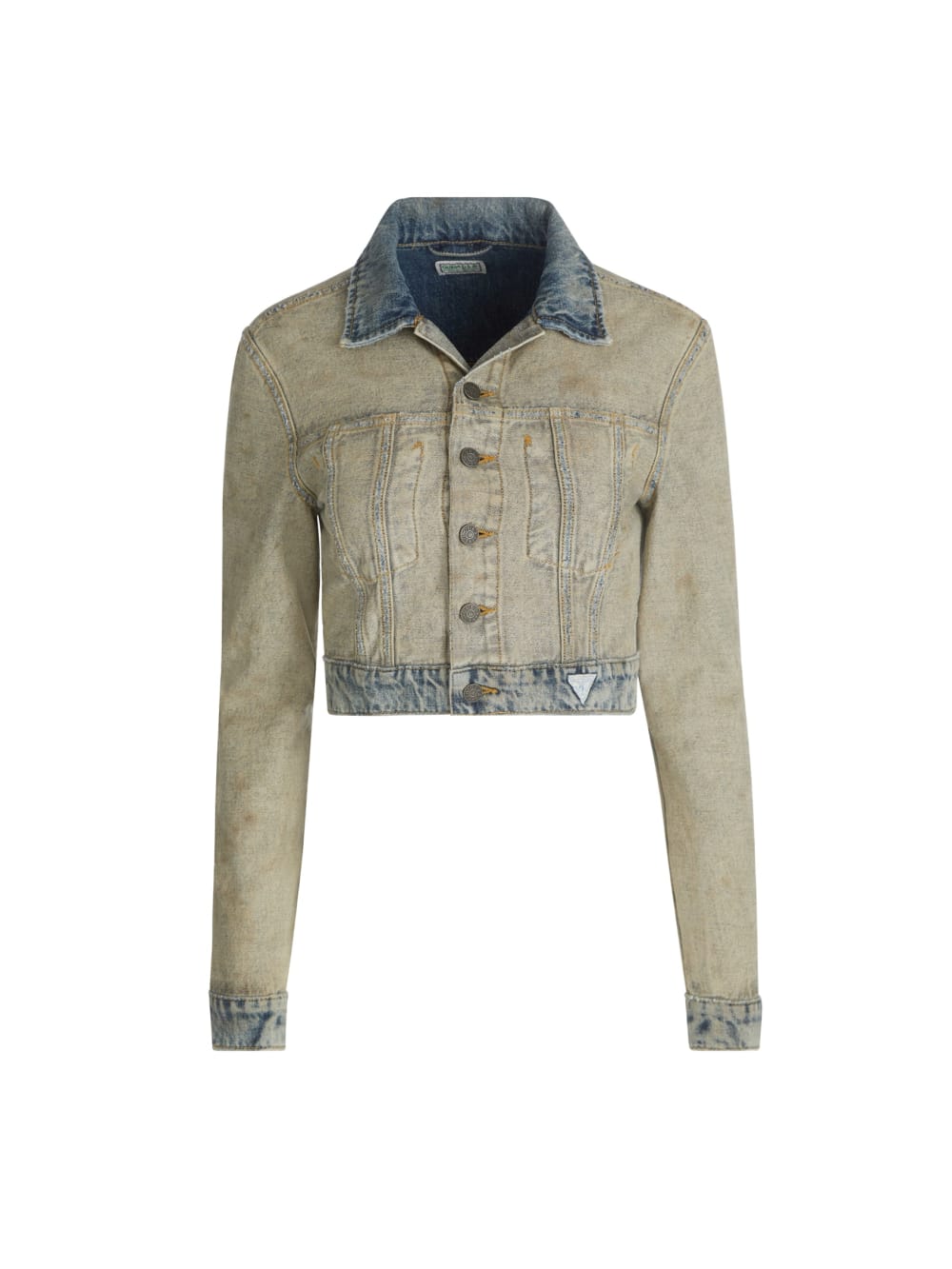 reversed trucker jacket - Guess