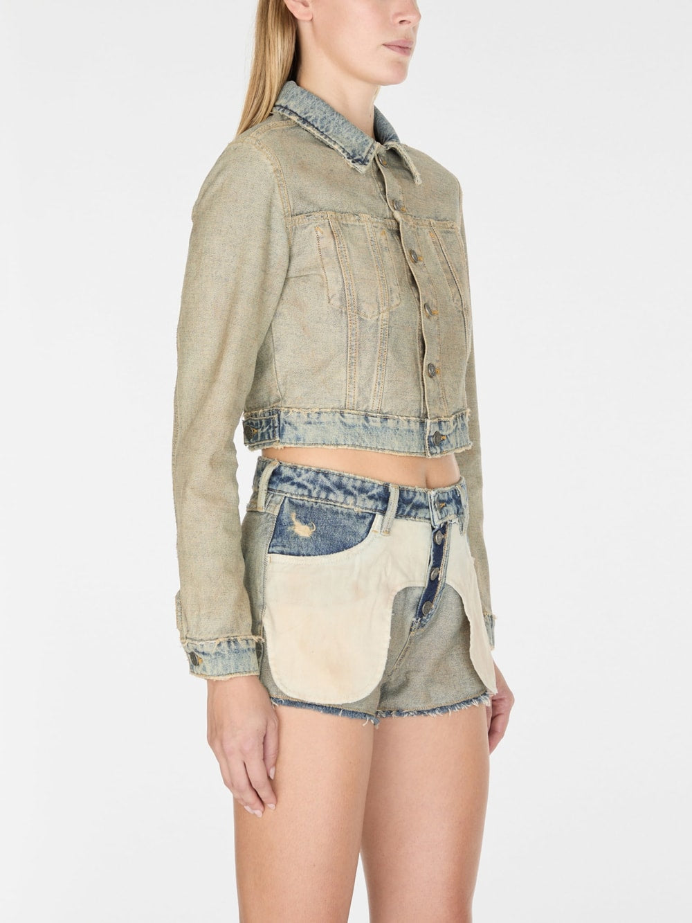 reversed trucker jacket - Guess