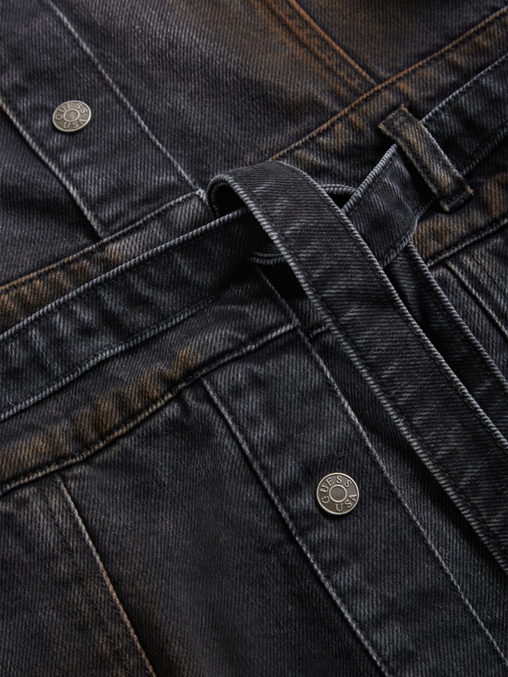 long denim coat - Guess