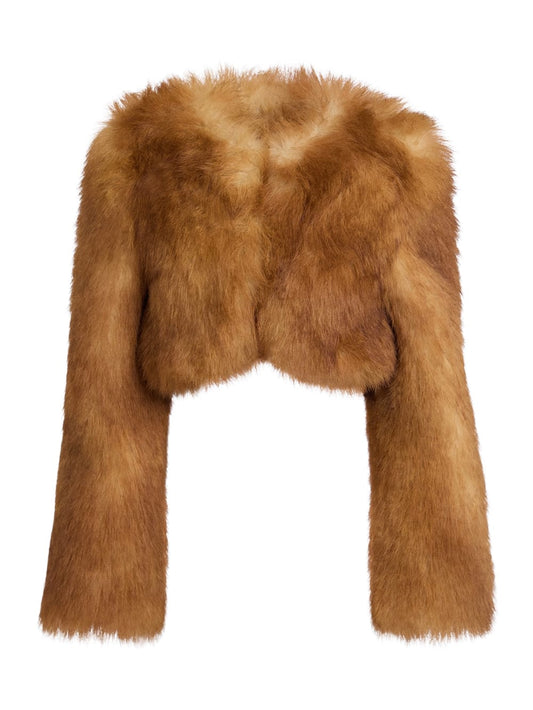 faux-fur bolero - Guess