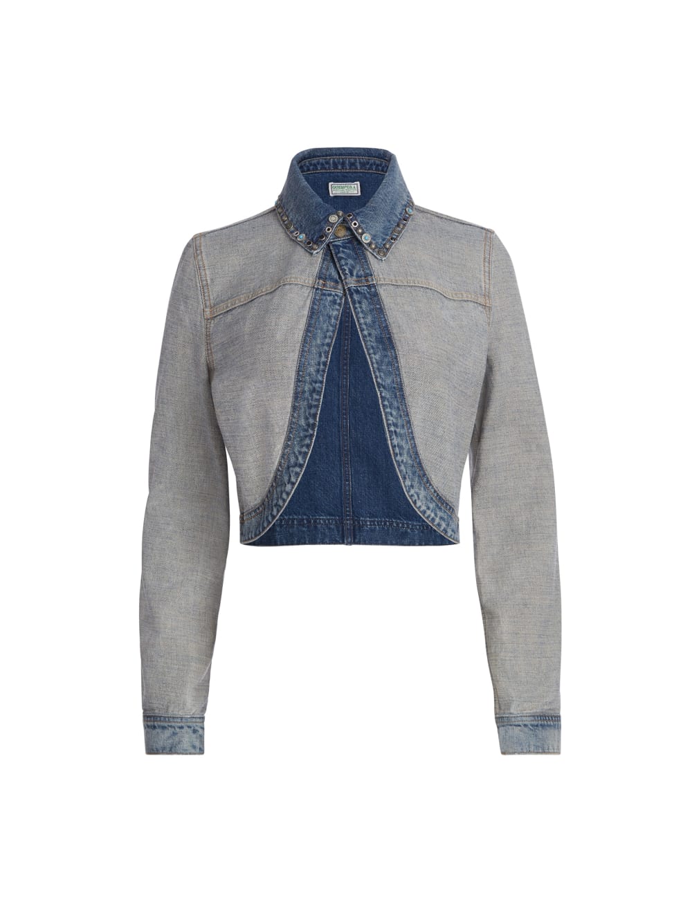 reverse denim jacket - Guess