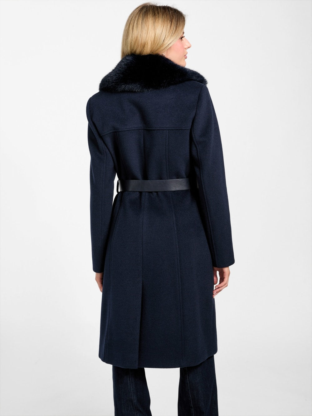 Eco Patrice Belted Coat - Guess