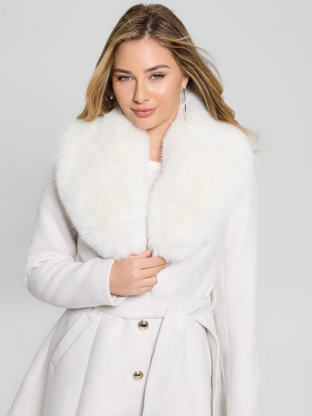 Eve Belted Coat - Guess