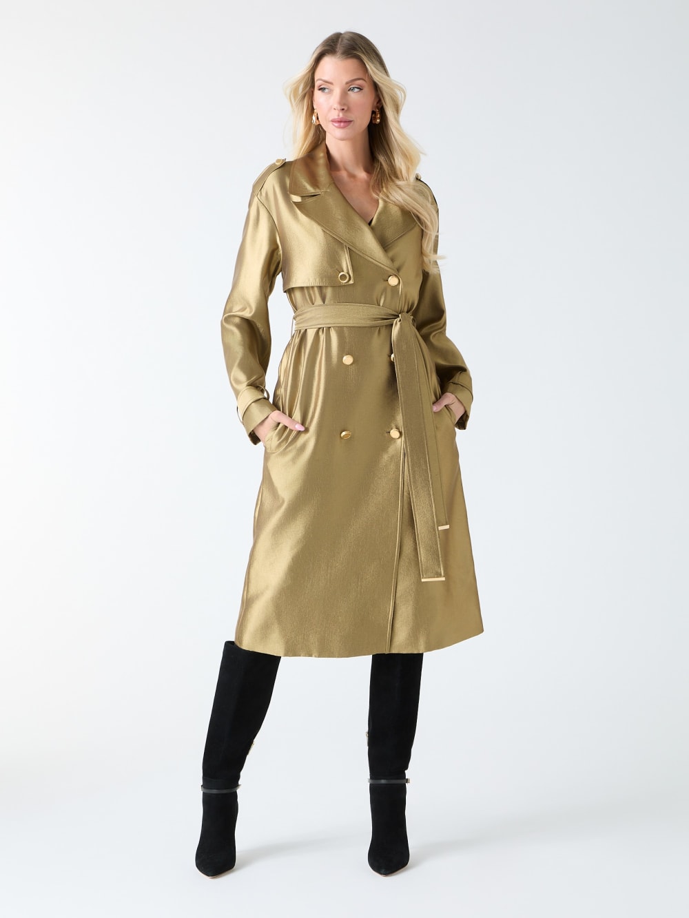 Eco Milla Trench Coat - Guess