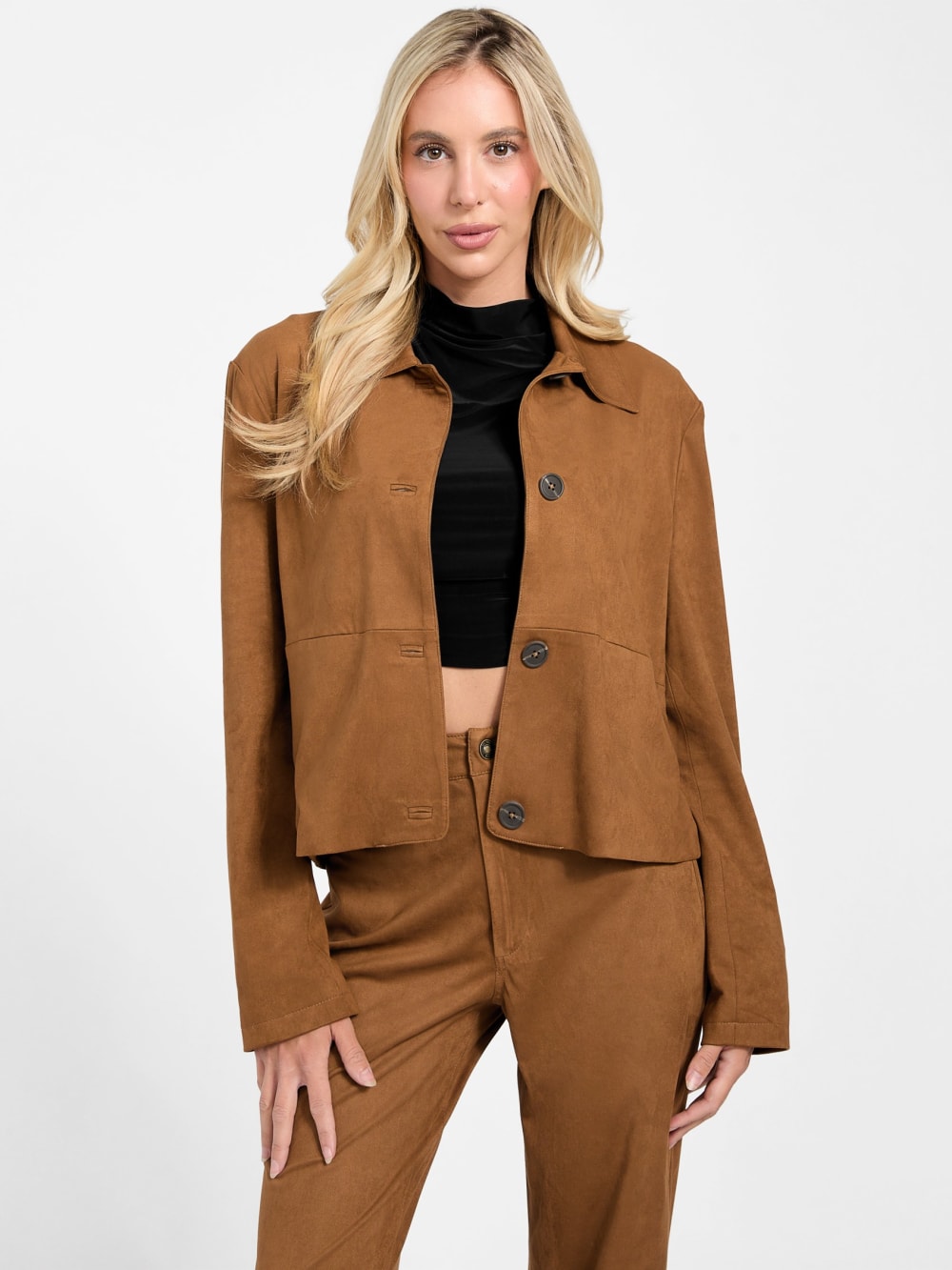 Aria Faux-Suede Jacket - Guess