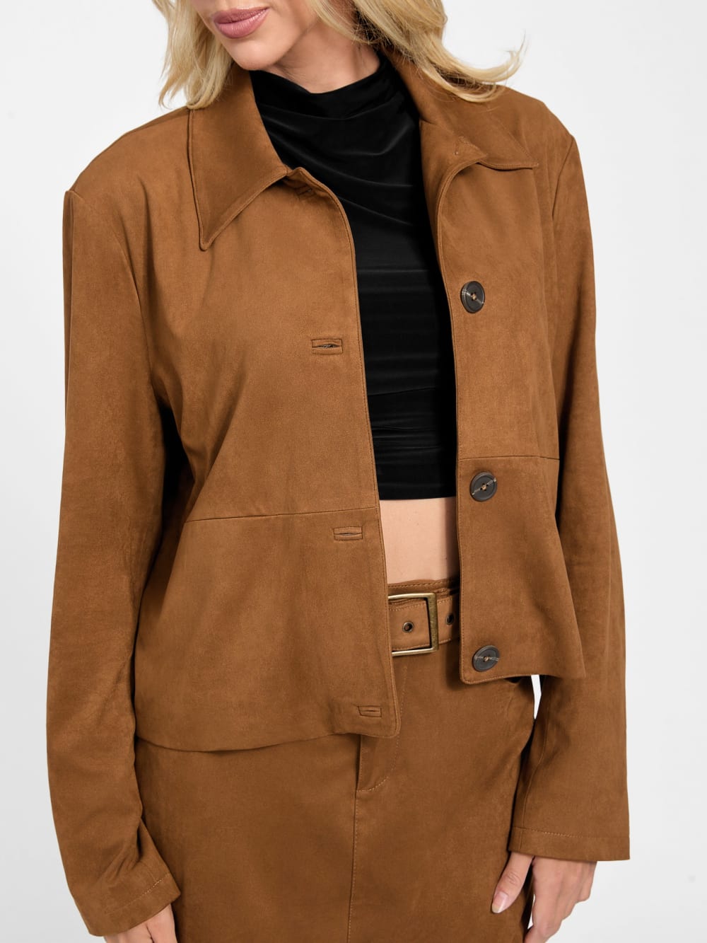 Aria Faux-Suede Jacket - Guess