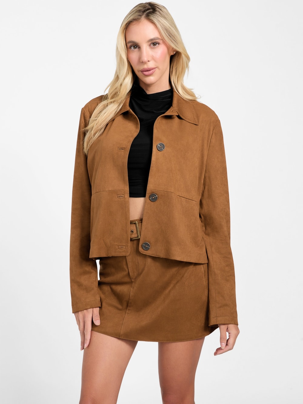 Aria Faux-Suede Jacket - Guess