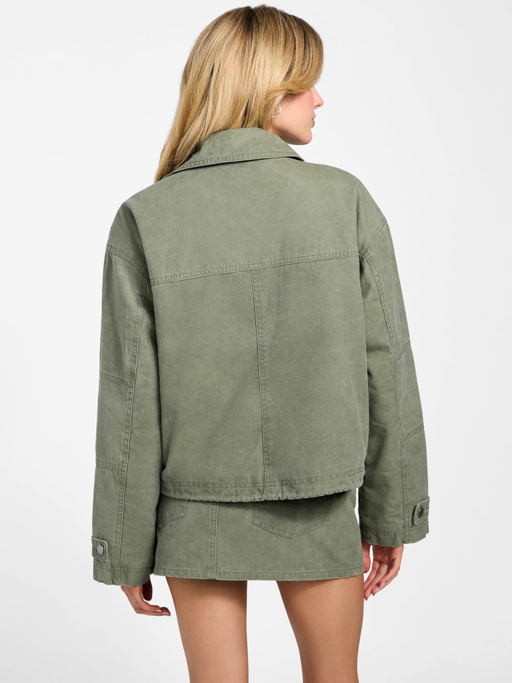 Eco Myles Canvas Field Jacket - Guess