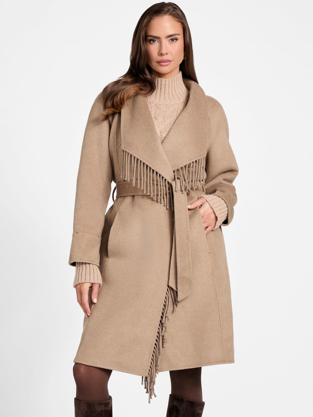Liliana Wool-Blend Coat - Guess