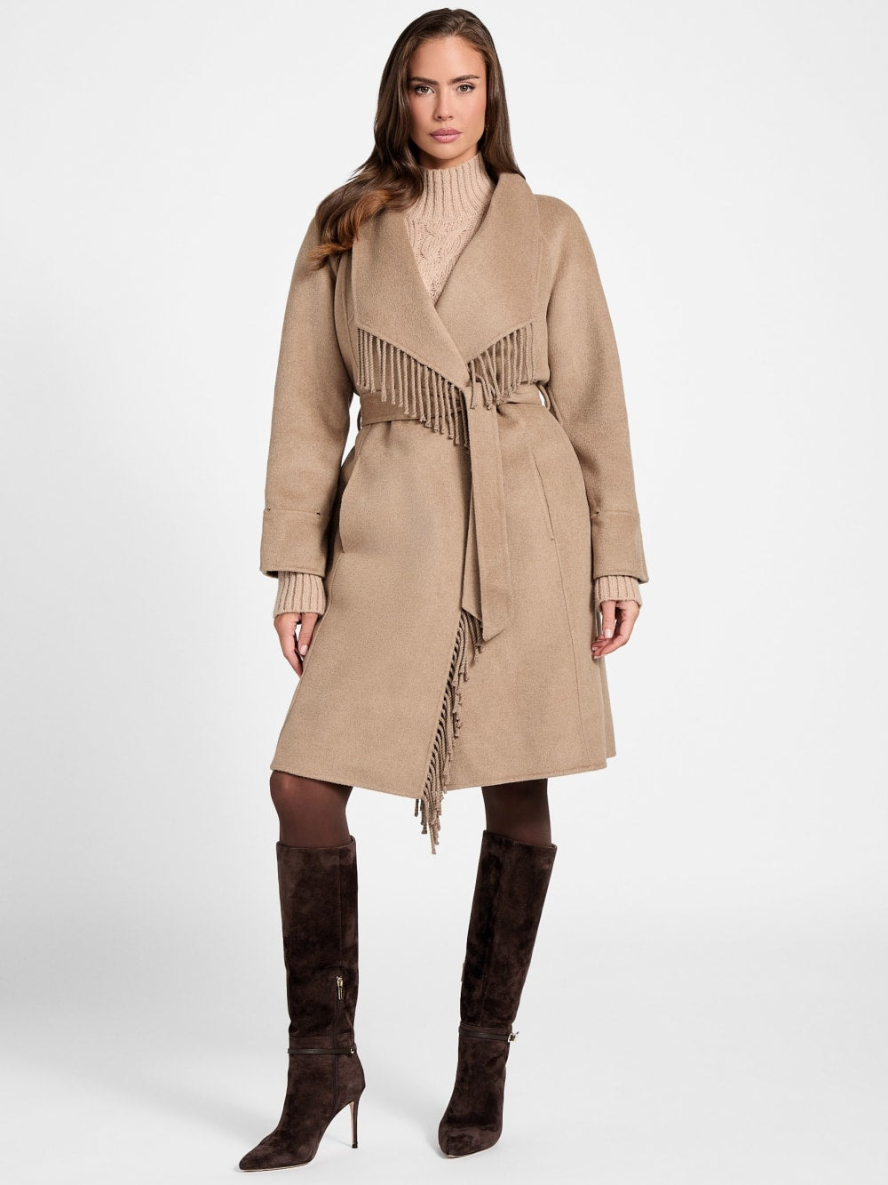 Liliana Wool-Blend Coat - Guess