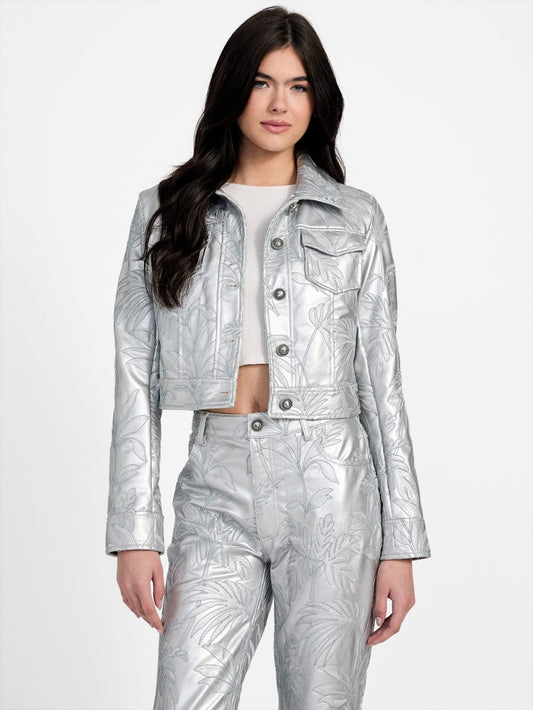 Clelia Embroidered Trucker Jacket - Guess
