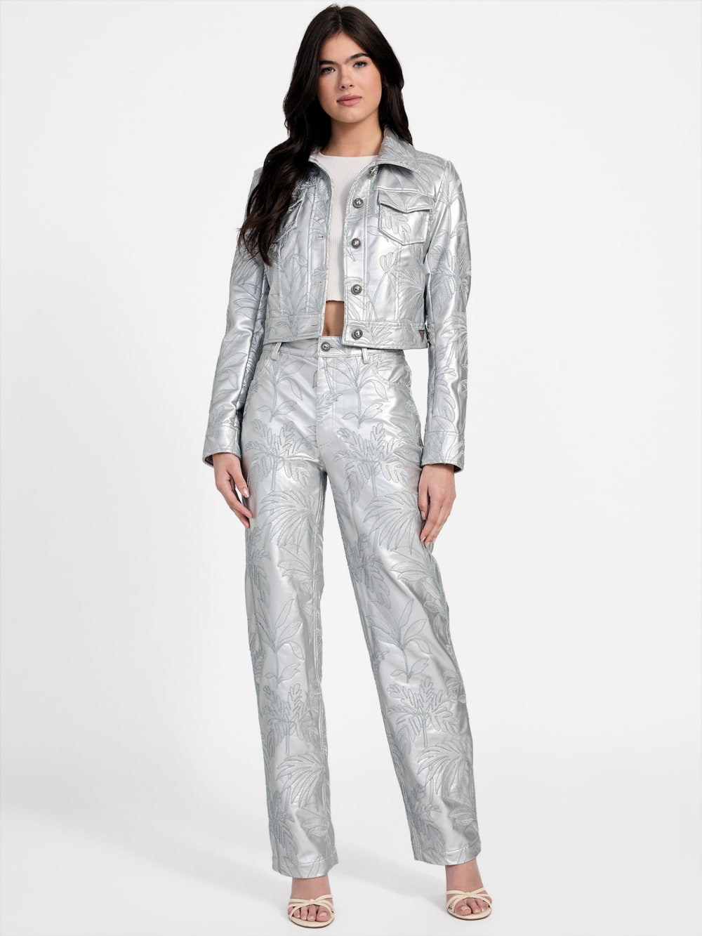 Clelia Embroidered Trucker Jacket - Guess