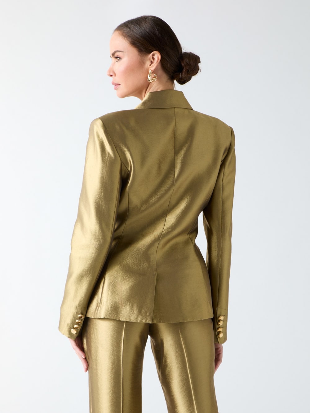 Eco Milla Double-Breasted Blazer - Guess