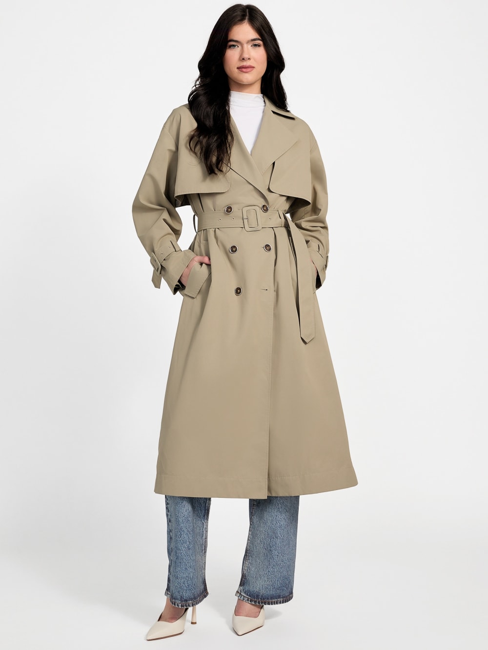 Eco Amira Trench Coat - Guess