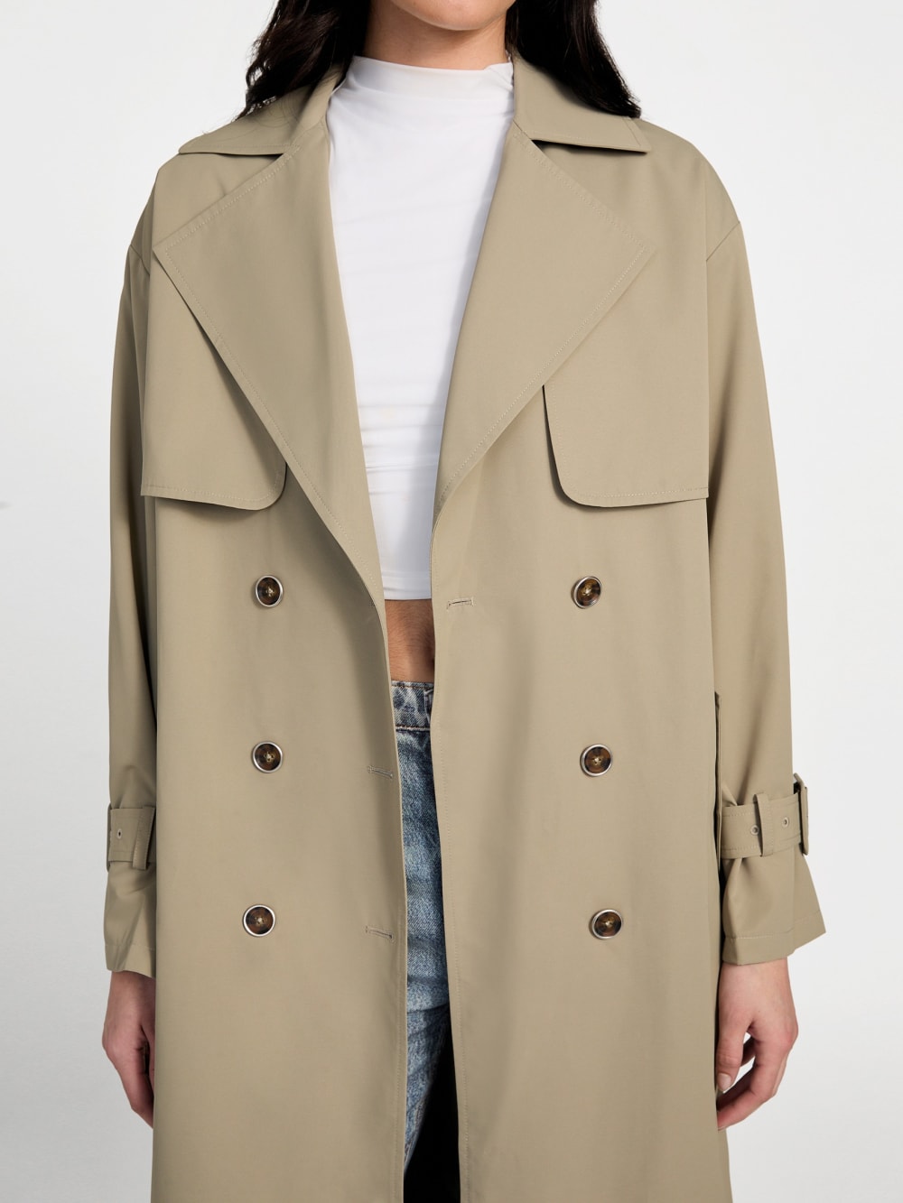 Eco Amira Trench Coat - Guess