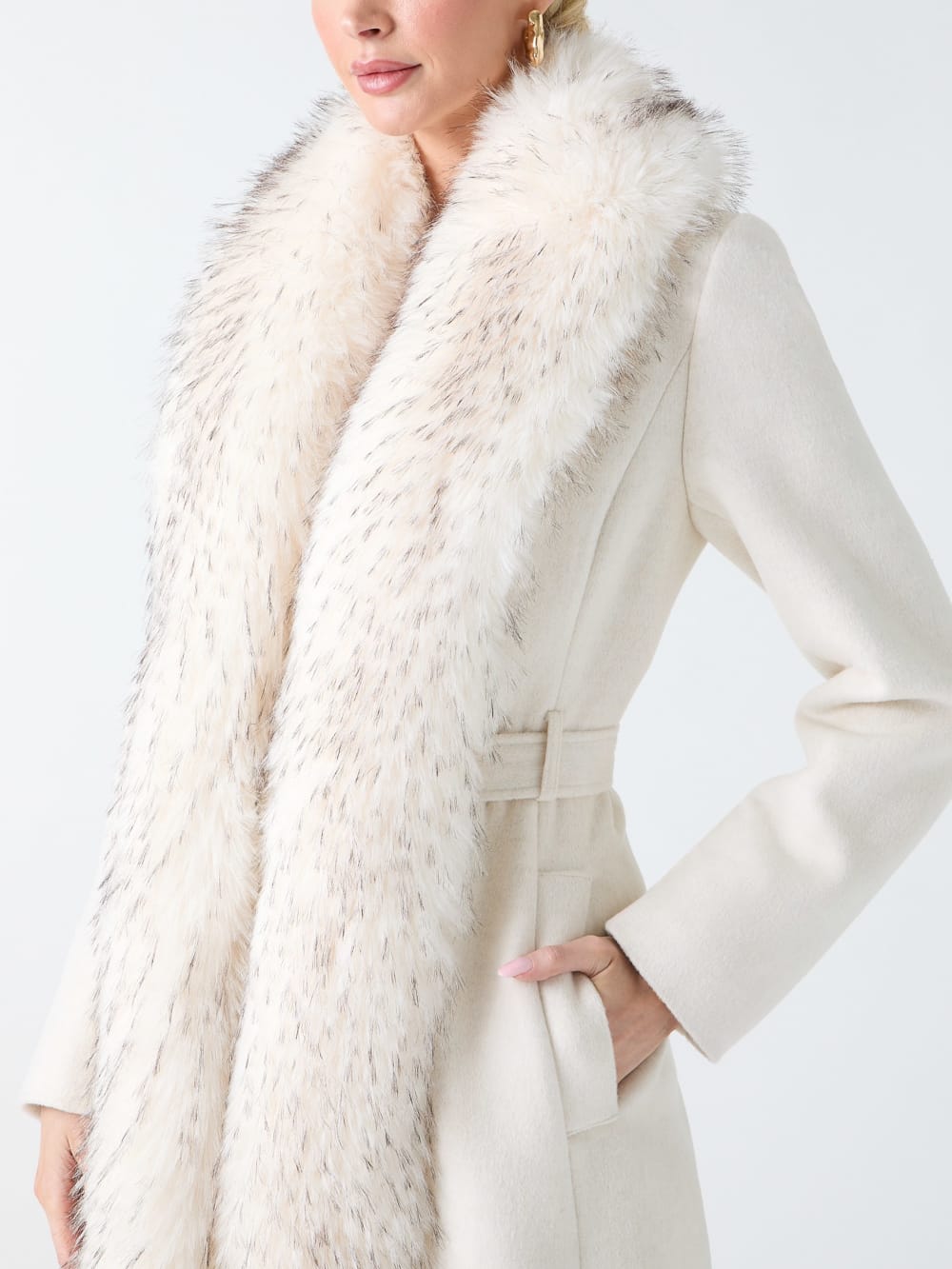 Valerie Wool-Blend Coat - Guess