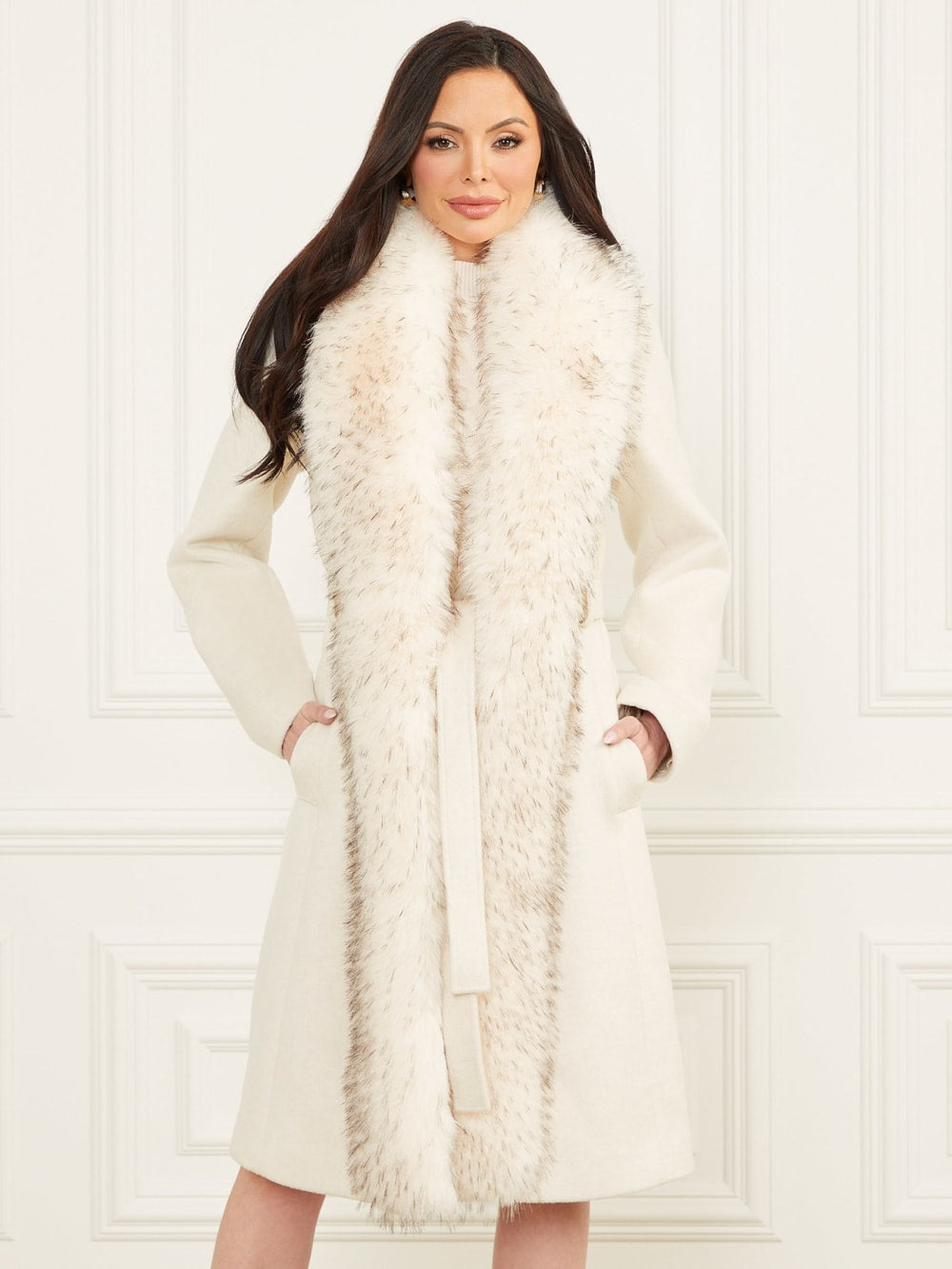 Valerie Wool-Blend Coat - Guess
