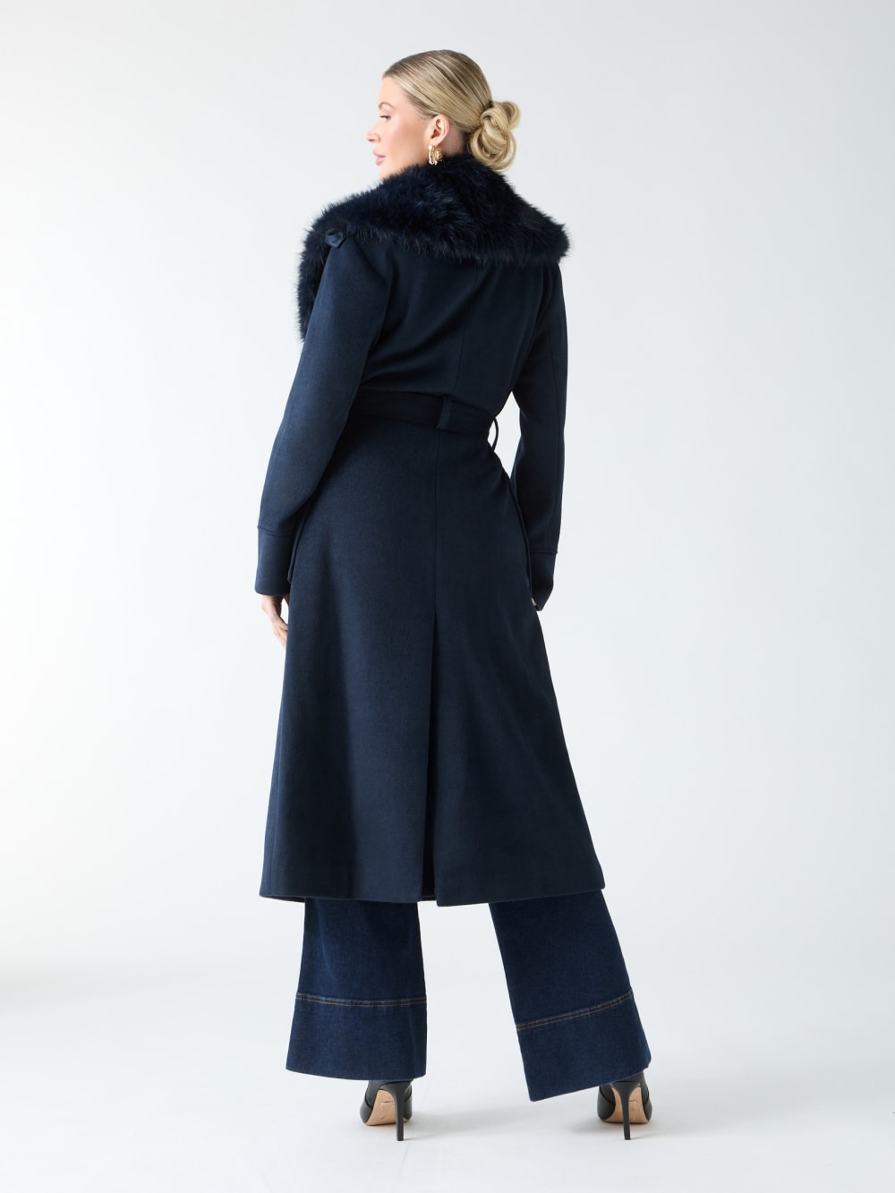 Charlize Wool-Blend Coat - Guess