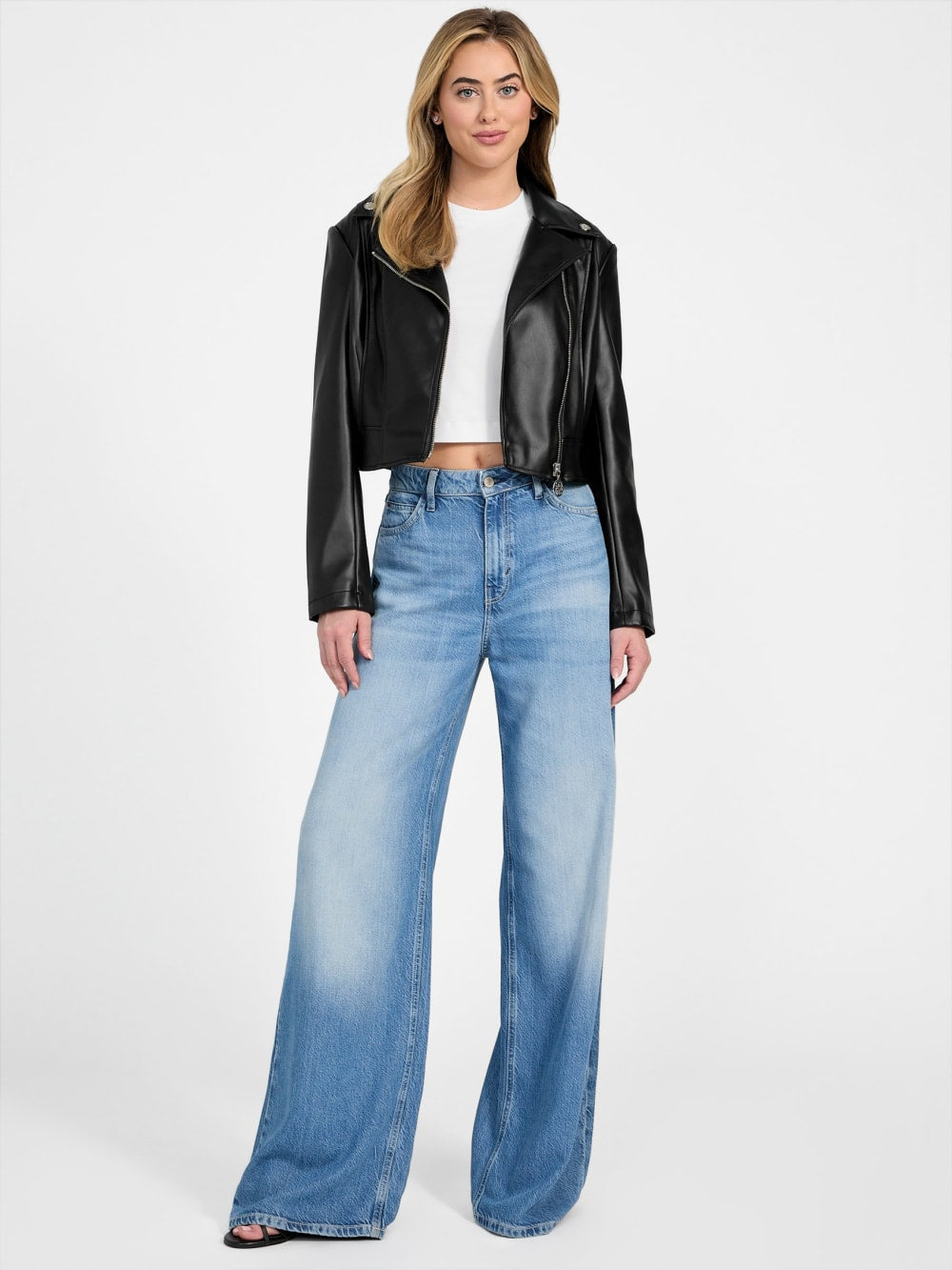 Clemence Faux-Leather Jacket - Guess