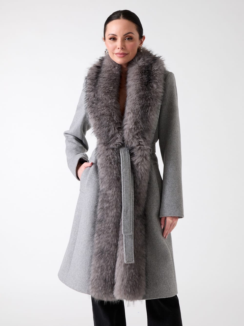 Valerie Wool-Blend Coat - Guess