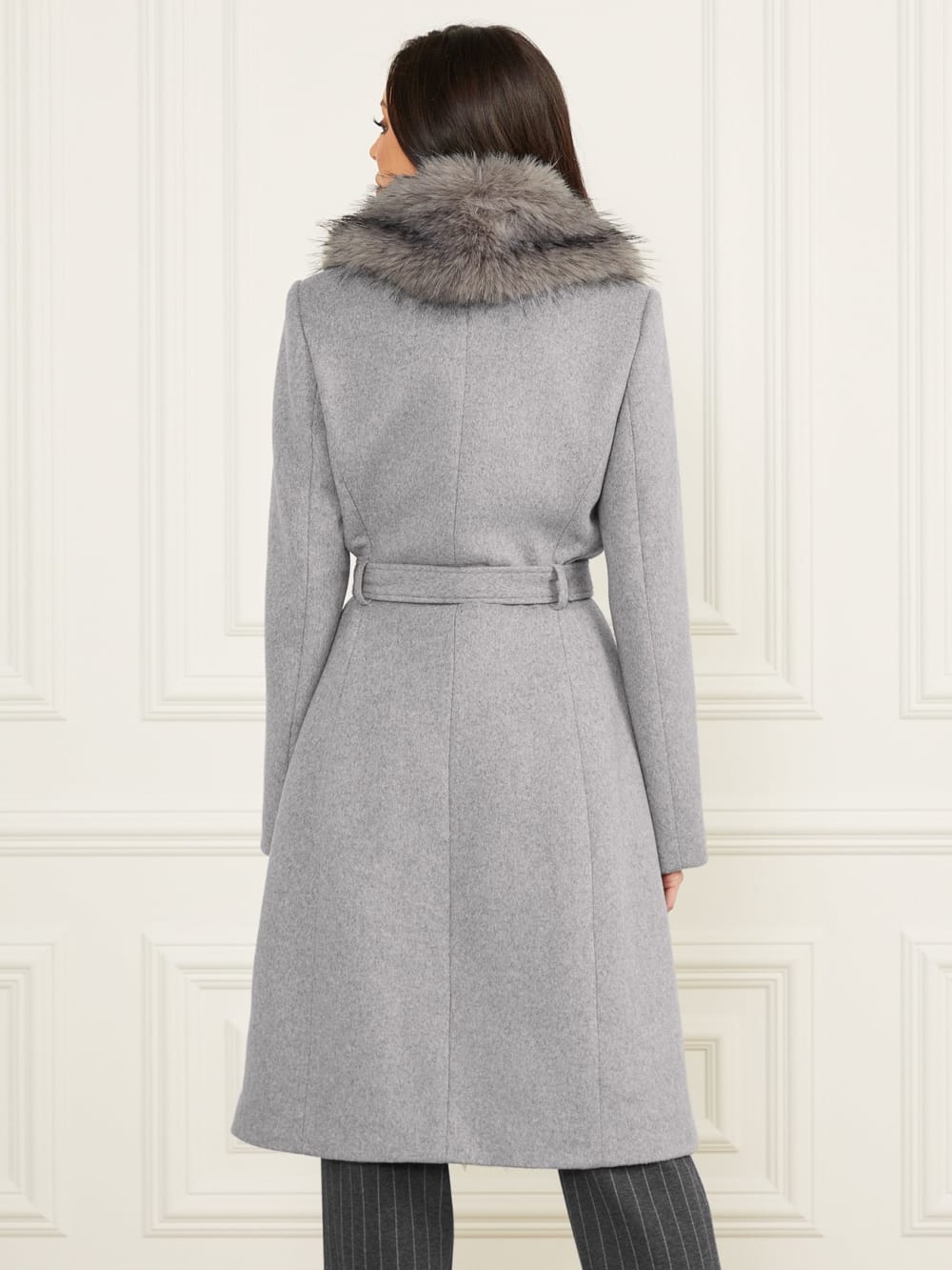 Valerie Wool-Blend Coat - Guess