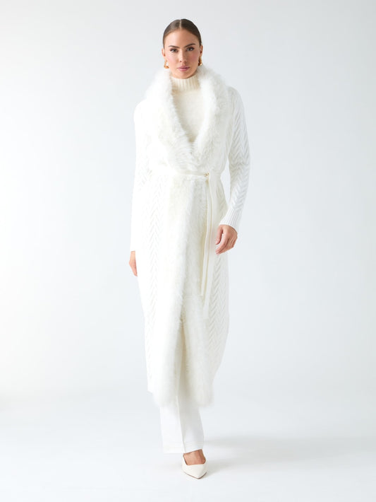 Paula Wrap Cardigan Coat - Guess