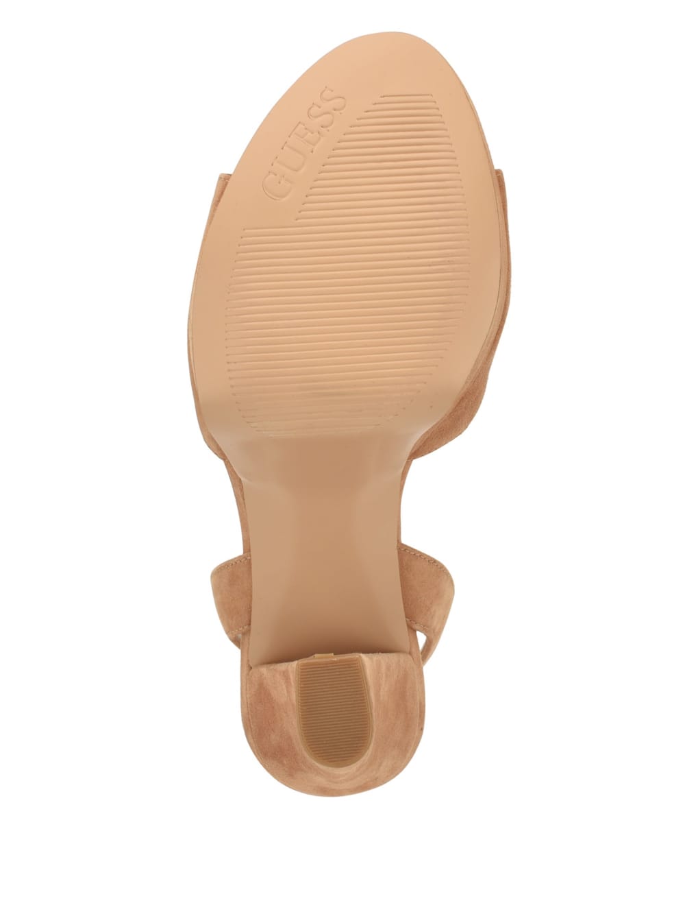Hitten Suede Platform Dress Sandals - Guess
