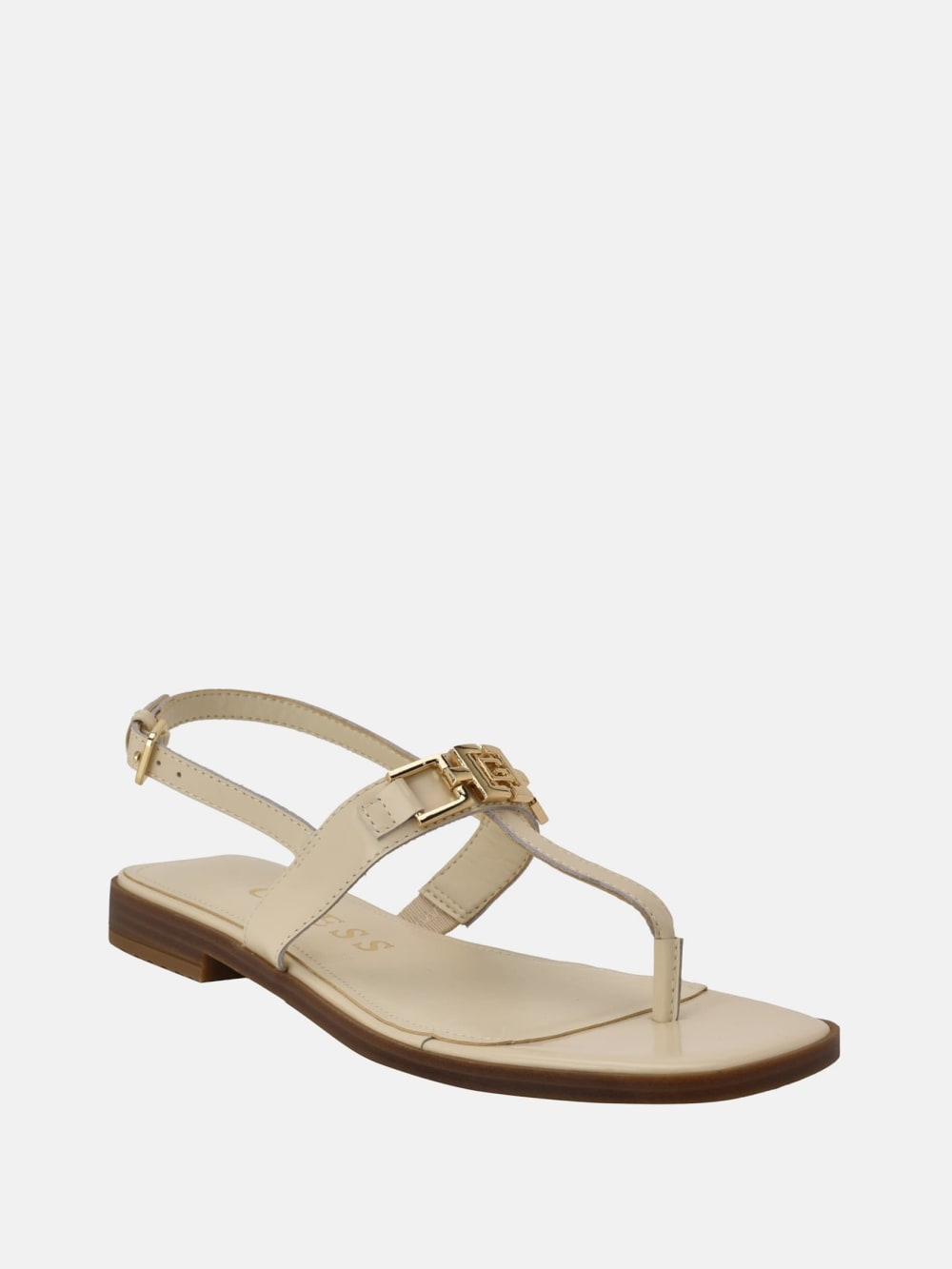 Reality T-Strap Sandals - Guess