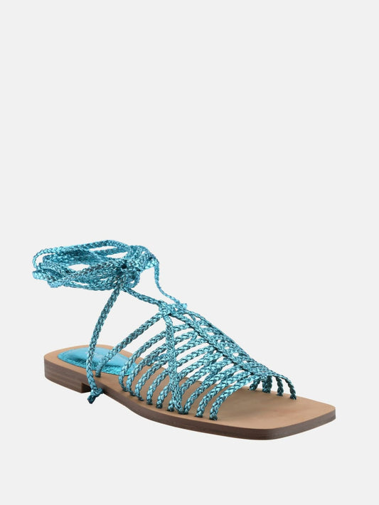 Rayana Strappy Lace-Up Sandals - Guess