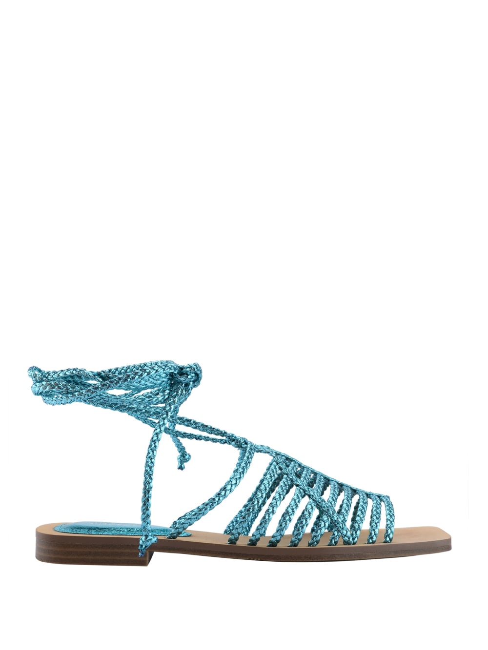 Rayana Strappy Lace-Up Sandals - Guess
