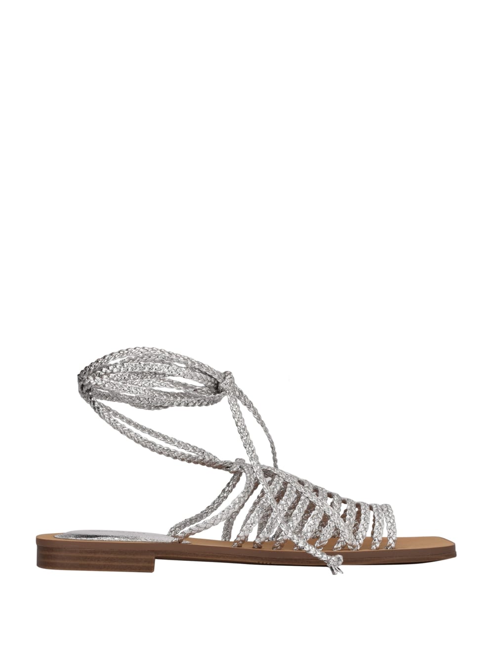 Rayana Strappy Lace-Up Sandals - Guess
